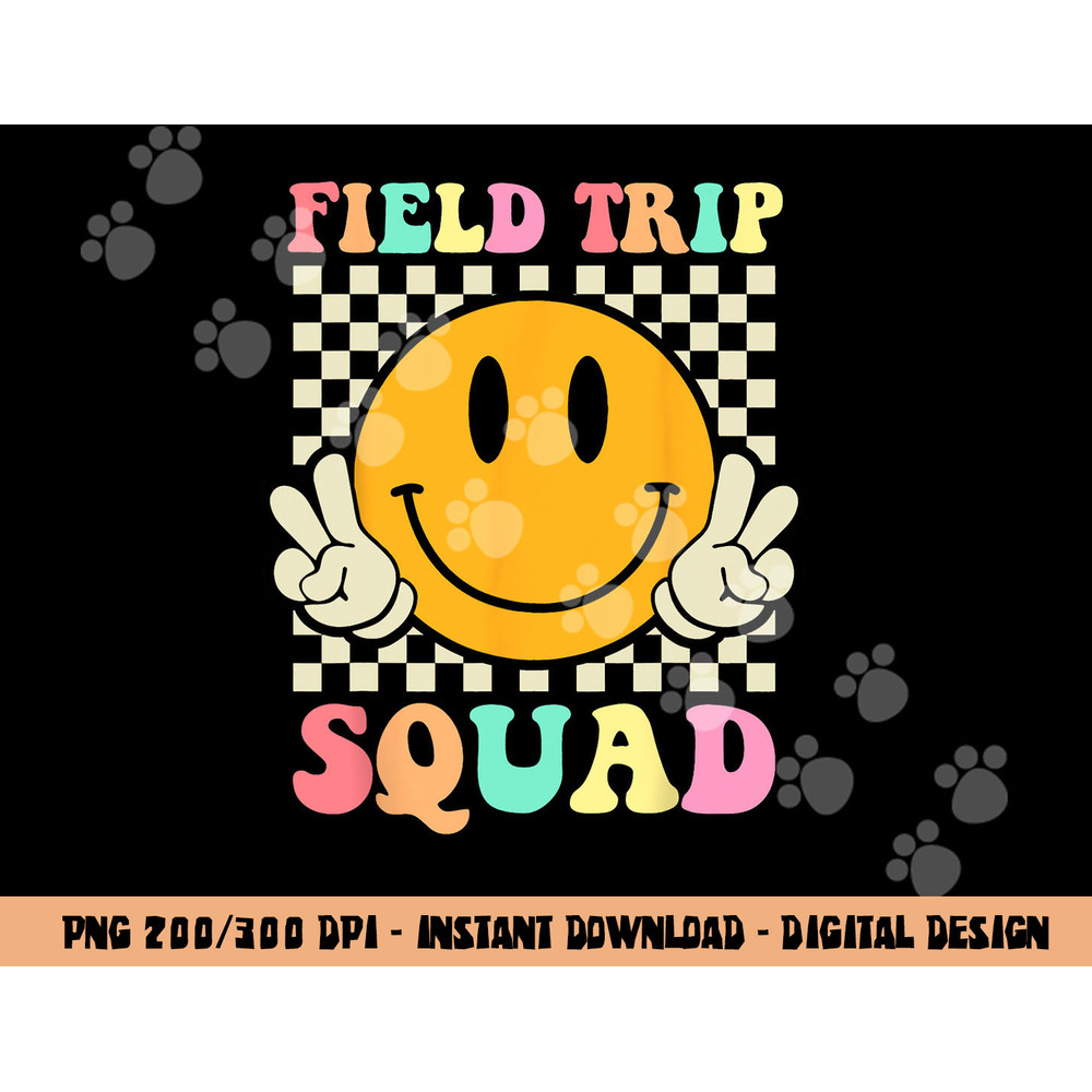 Hippie Field Trip Squad For Teacher Kids Field Day 2023  png, sublimation copy.jpg