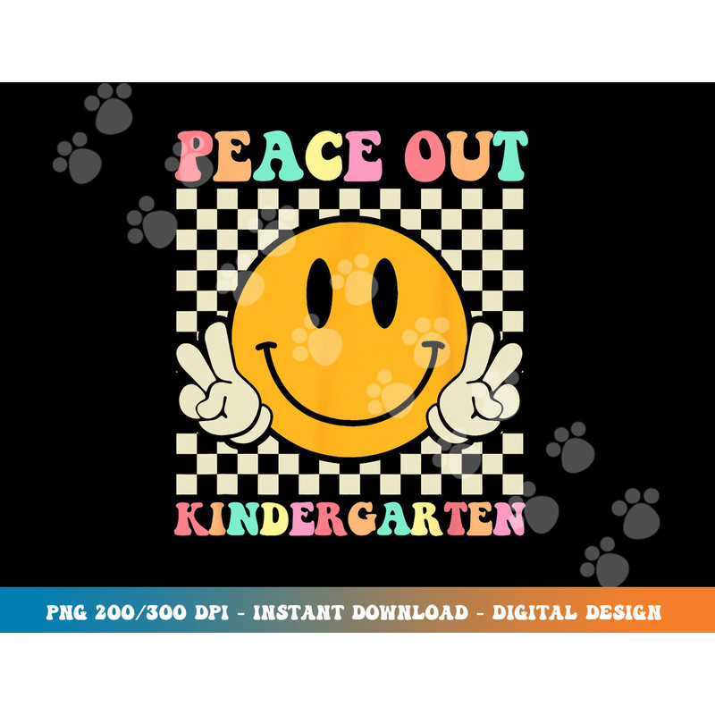 Hippie Peace Out Kindergarten Teacher Kid Last Day Of School png, sublimation copy.jpg