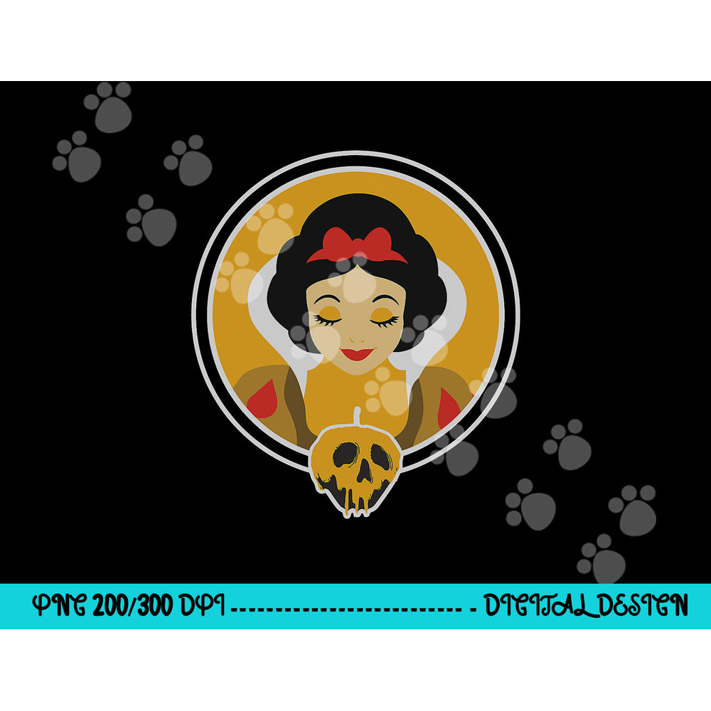 Disney Snow White and Poisoned Apple Halloween png, sublimation copy.jpg