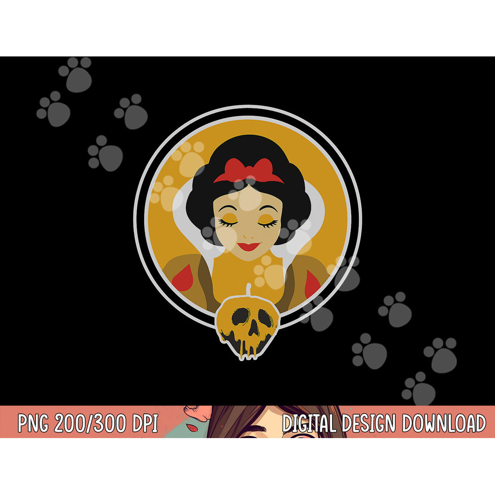 Disney Snow White and Poisoned Apple Halloween png, sublimation copy.jpg