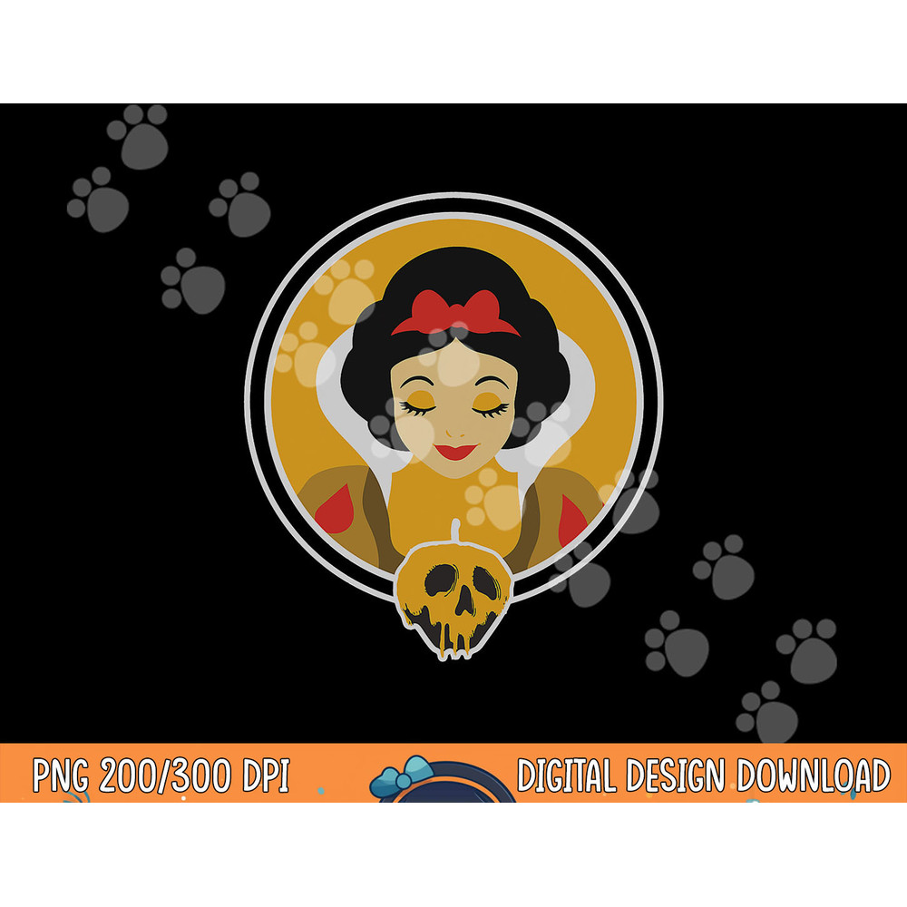 Disney Snow White and Poisoned Apple Halloween png, sublimation copy.jpg
