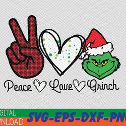 Peace Love Grinch PNG, Grinch, Peace Love Gift, Christmas Gift, Sublimated Printing/INSTANT DOWNLOAD/Png Printable/Digit