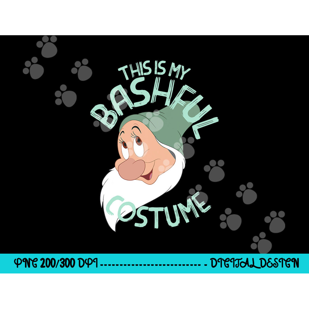 Disney Snow White This Is My Bashful Costume Halloween png,sublimation copy.jpg