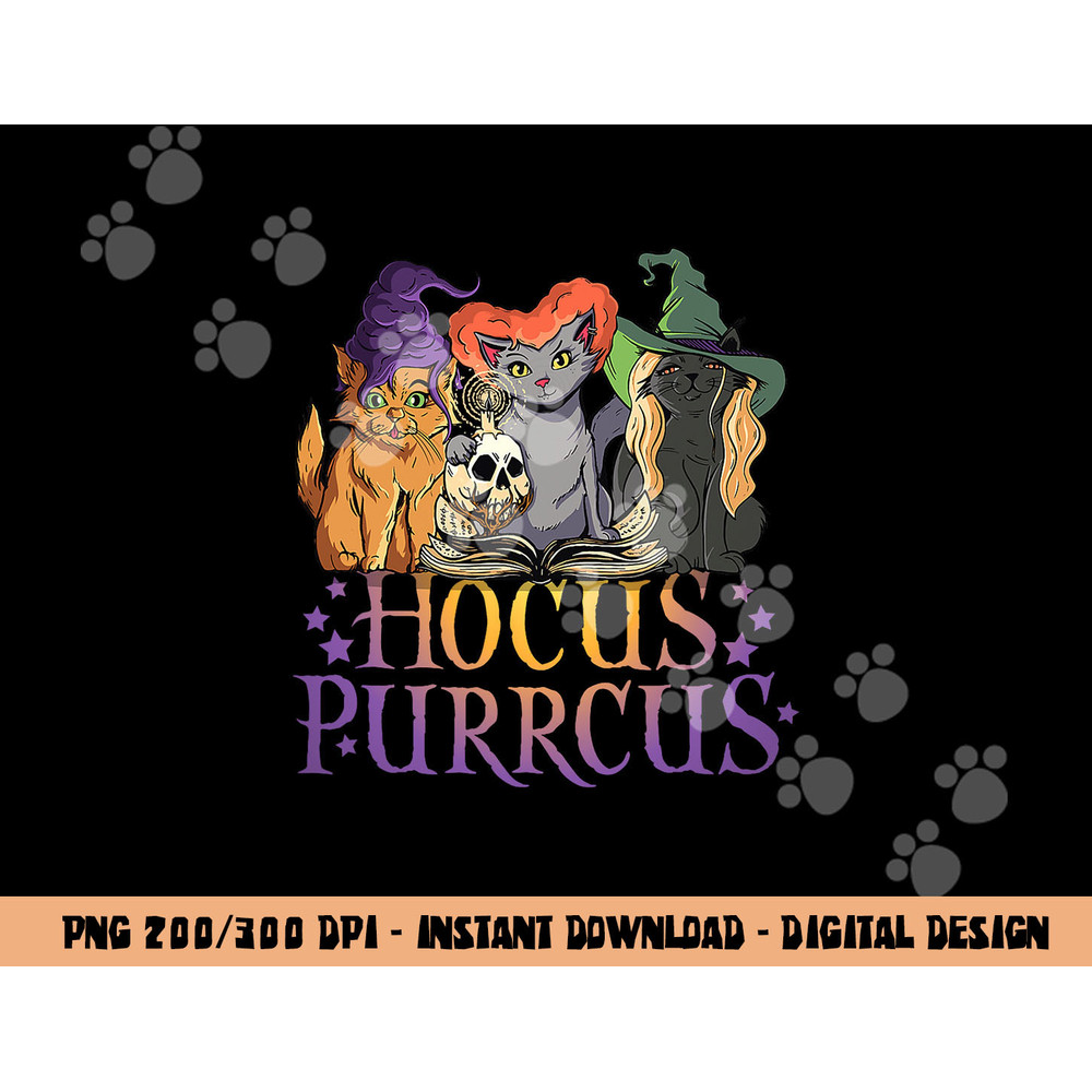 Hocus Purrcus Halloween Witch Cats Funny Parody  png,sublimation copy.jpg