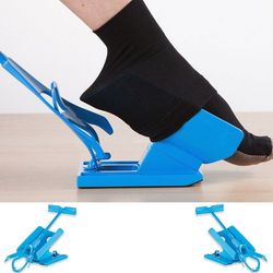 1pc Sock Slider Aid Blue Helper Kit Helps Put Socks on