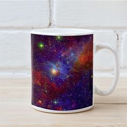Space Mug Vibrant Colors Galaxy Space Solar System Astronomy Science Gifts Dreaming Science Fiction Cosmic galaxy mug  o