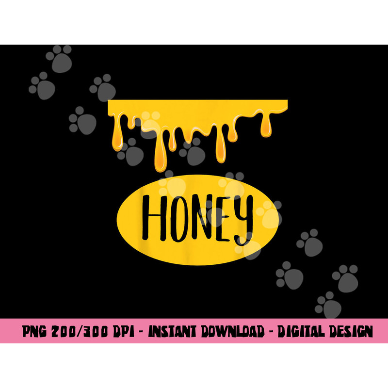 Honey Jar Funny Lazy Halloween Matching Costume Honeypot png,sublimation copy.jpg