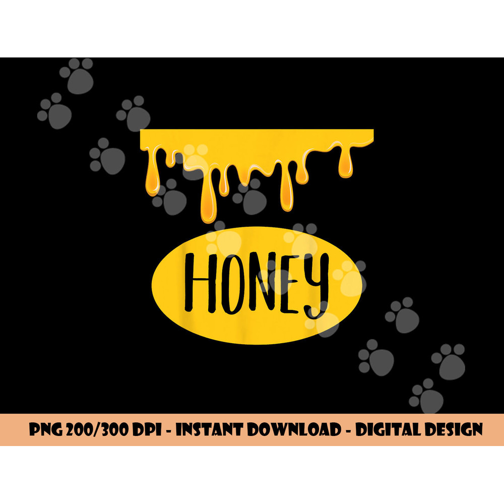 Honey Jar Funny Lazy Halloween Matching Costume Honeypot png,sublimation copy.jpg