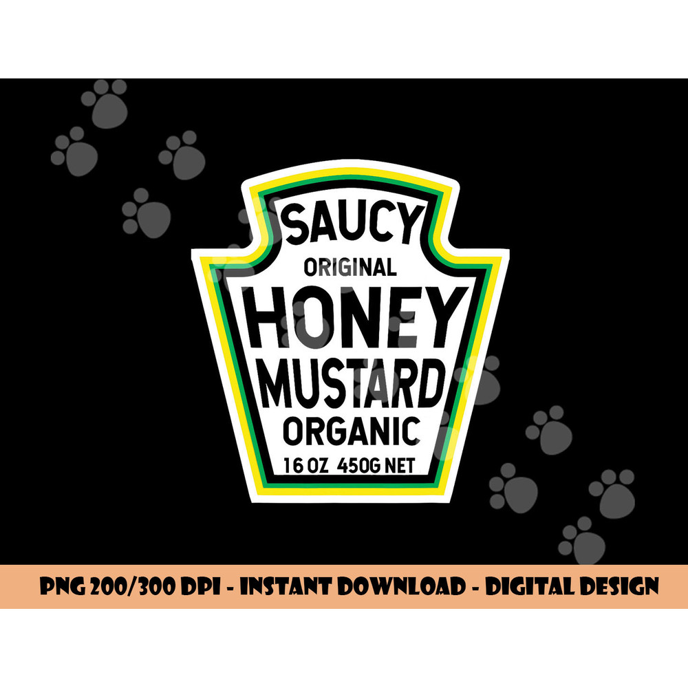 Honey Mustard Easy Halloween Costume Matching Group Couples png,sublimation copy.jpg