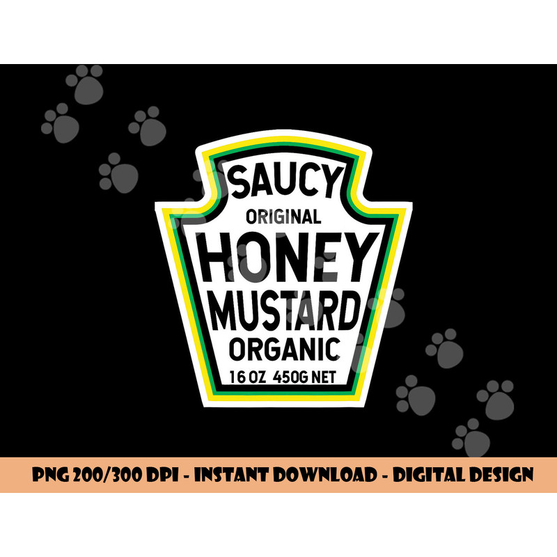 Honey Mustard Easy Halloween Costume Matching Group Couples png,sublimation copy.jpg