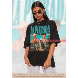 RETRO LA PLEBADA Shirt, La Plebada Hoage, Sinaloense Shirt, Los Angeles De La Banda Music Shirt, La Galliza Tees, Panchi