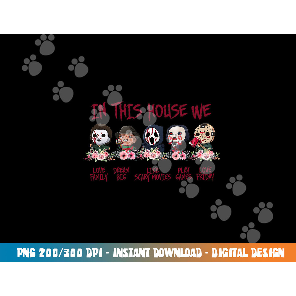 Horror Scary Halloween Old Movies Characters Matching Family png, sublimation copy.jpg