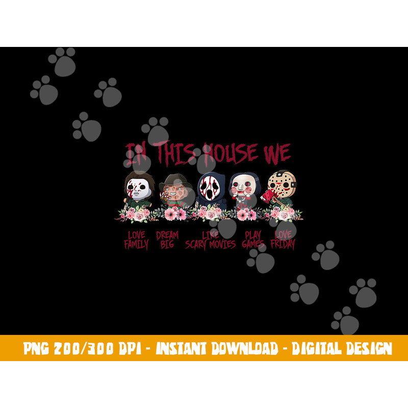 Horror Scary Halloween Old Movies Characters Matching Family png, sublimation copy.jpg