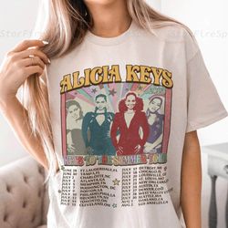 alicia keys music shirt, world tour 2023 t-shirt, alicia keys sweatshirt