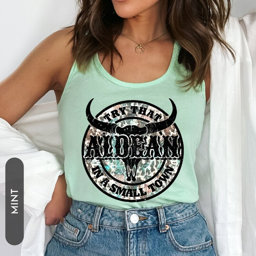 Jason Aldean Tank Top, Try That In A Small Town Shirt, Country Song Lyric Tee, American Flag Quote, Country Music T-Shirt, Patriotic Women - 1.jpg