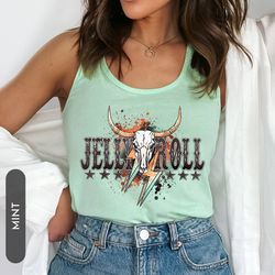jelly roll tank top, western country music shirt, patriotic women, jel