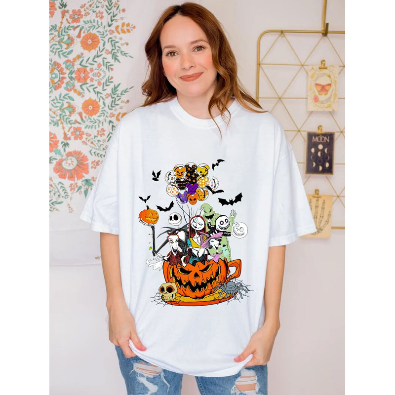 Nightmare On The Main Street Shirt, Mickey Minnie Halloween, Disney Halloween Matching Shirt, Halloween Pumpkin Tee, Fall Women Sweatshirt - 2.jpg