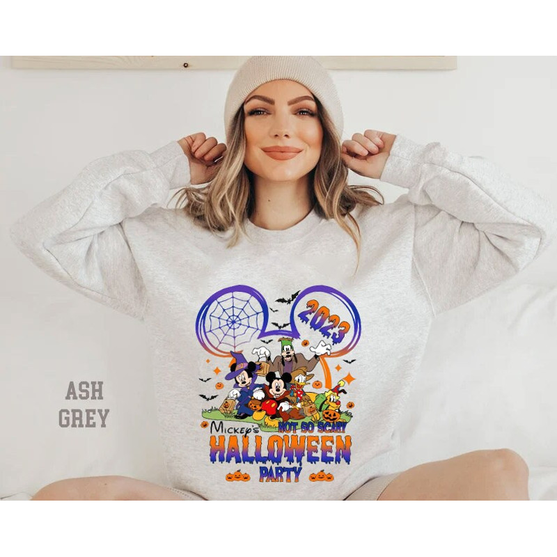 Retro Walt Disney World Halloween Shirt, Halloween Party 2023 T-Shirt, Disney Family Gift, Disney Halloween Matching Tee, Trick Or Treat - 6.jpg