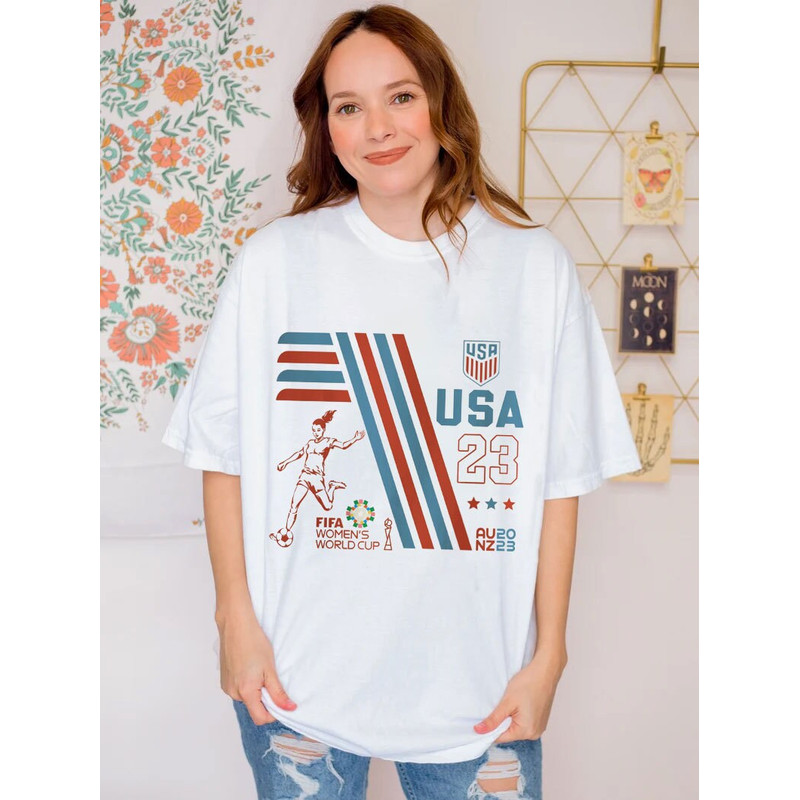 US Women's WorId Cup Supporter Shirt, American Women World Cup Soccer, Retro Soccer T-Shirt, USA National Soccer Team, Women Tank Top - 4.jpg