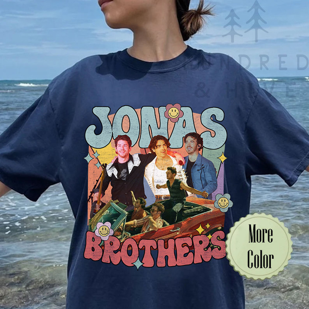 Vintage Jonas Brothers 90s Shirt, Jonas Brother Merch, Retro Joe Jonas T-Shirt, Jonas Brothers Fan, Big Bro Tee, Big Brother Sweatshirt - 5.jpg