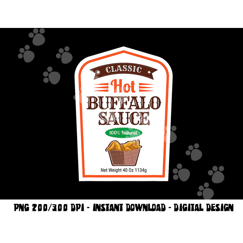 Hot Buffalo Family Sauce Costume Halloween Uniform T Shirt copy.jpg