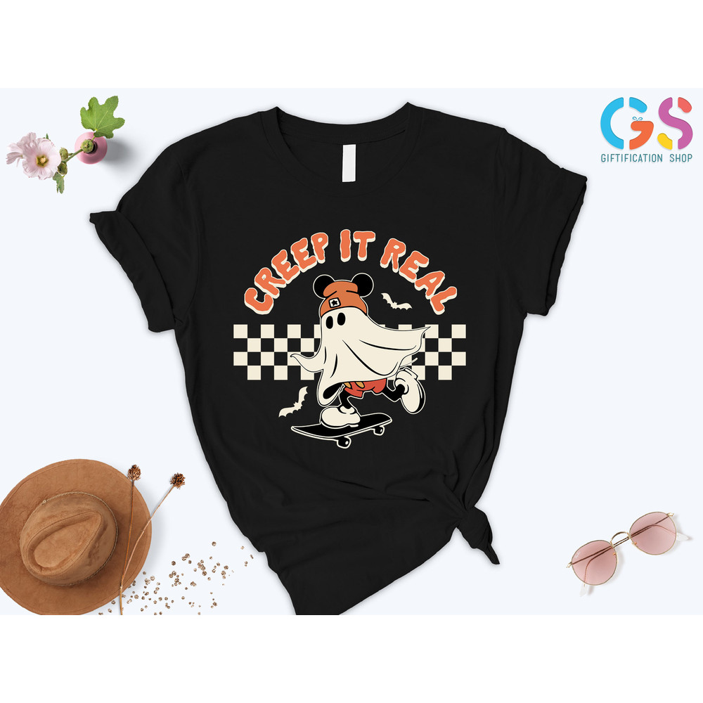 Creep It Real Mickey Ears Shirt, Creep it Real Shirt, Vintage Ghost Halloween Shirt, Retro Fall Shirt, Fall Shirt, Halloween Mickey Shirt - 7.jpg