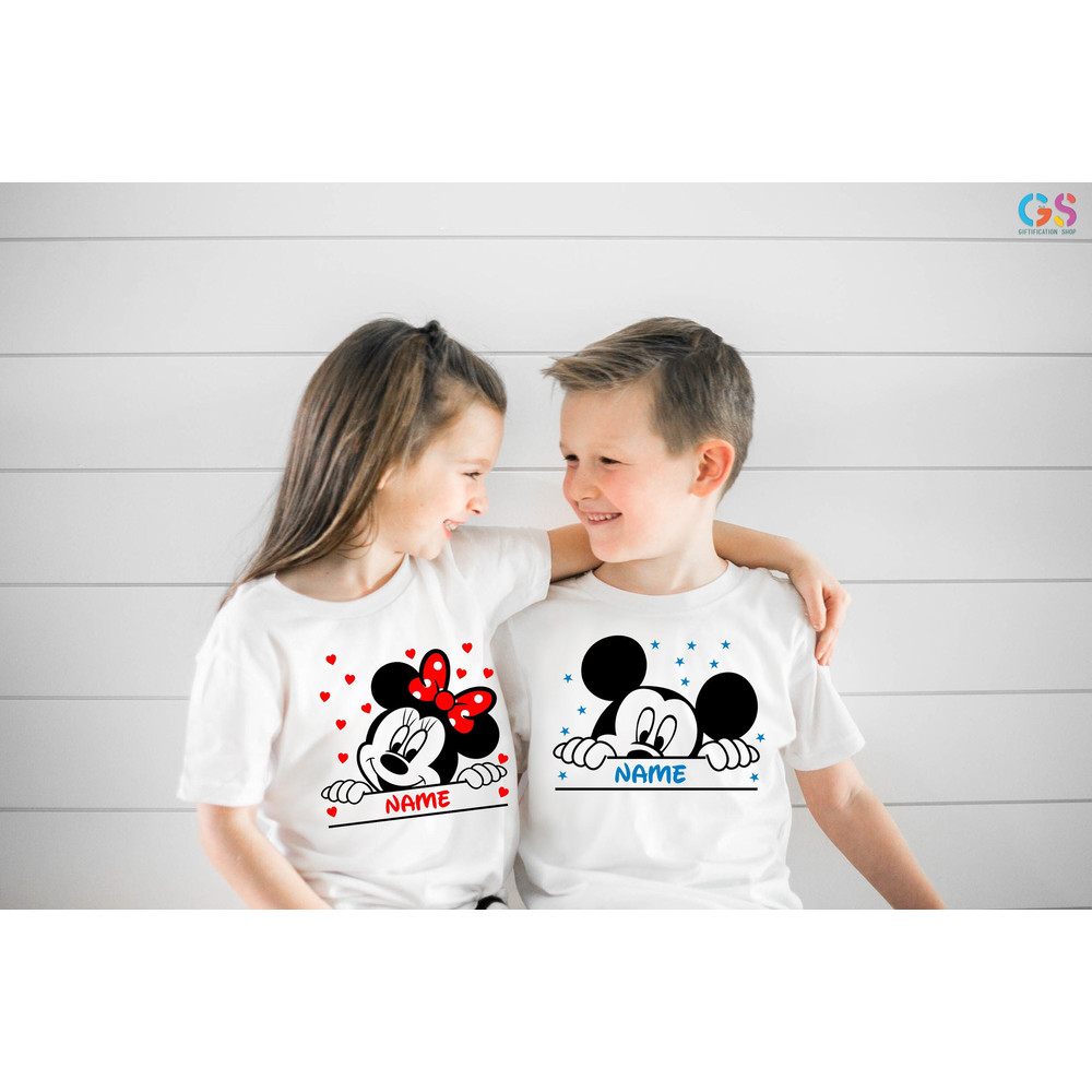 Custom Mickey Shirt,Name Shirt For Kids,Personalized Minnie Mouse Shirt,Shirt For Family, Customized Minnie Mouse,Gift for Kids,Family Gifts - 1.jpg