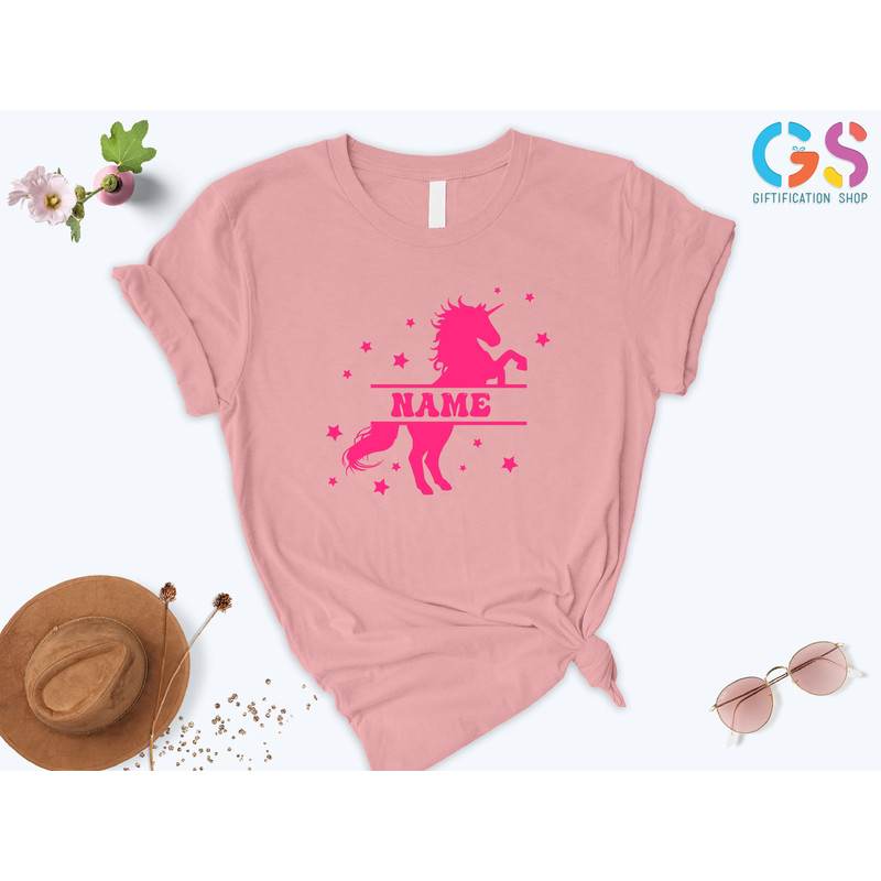 Custom Unicorn Shirt,Personalized Kids Clothing,Kids Name Shirt,Unicorn Shirt,Shirt For Kids Girl,Gift For Kids Girl,Birthday Gift Kids Girl - 4.jpg