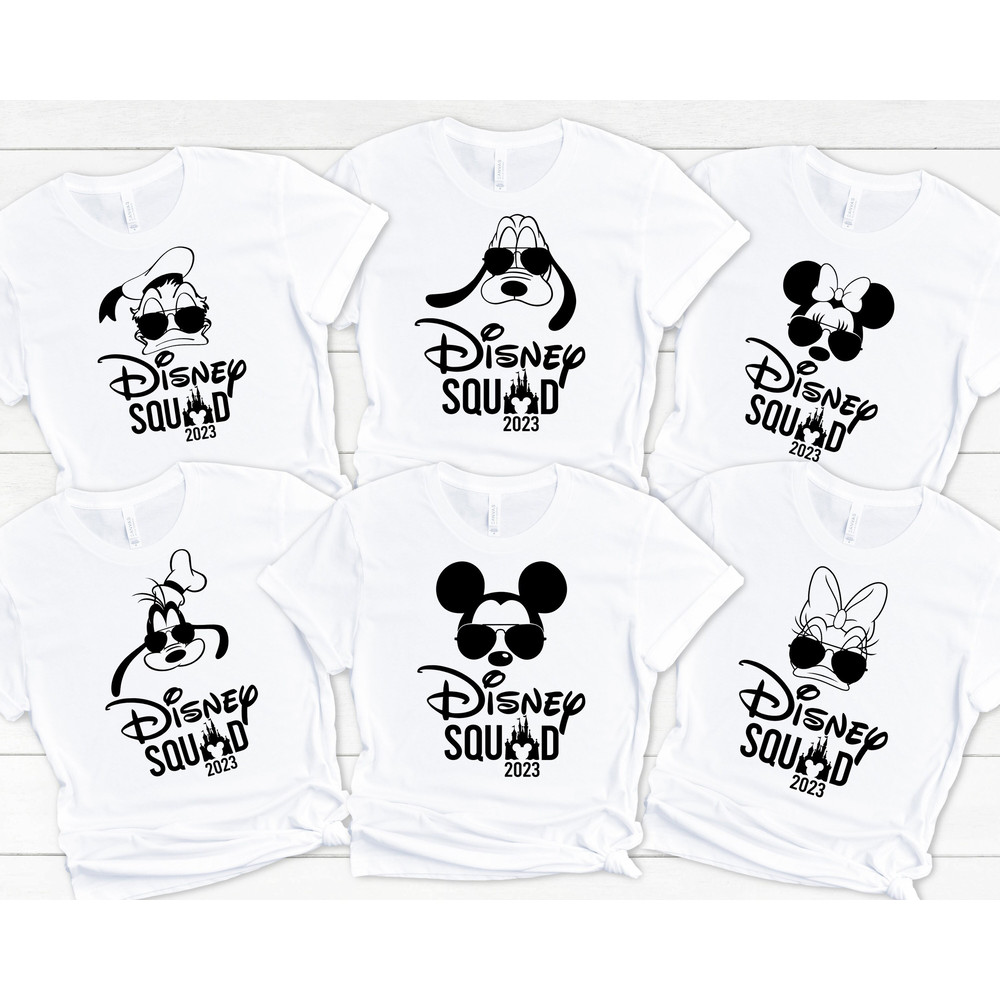 Disney Squad 2023 Shirt,Disneytrip 2023 Shirt, Disney Group Shirts, Disneyland Friends Shirt, Mickey And Friends Shirt, Matching Tees - 1.jpg