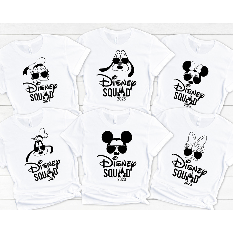 Disney Squad 2023 Shirt,Disneytrip 2023 Shirt, Disney Group Shirts, Disneyland Friends Shirt, Mickey And Friends Shirt, Matching Tees - 1.jpg
