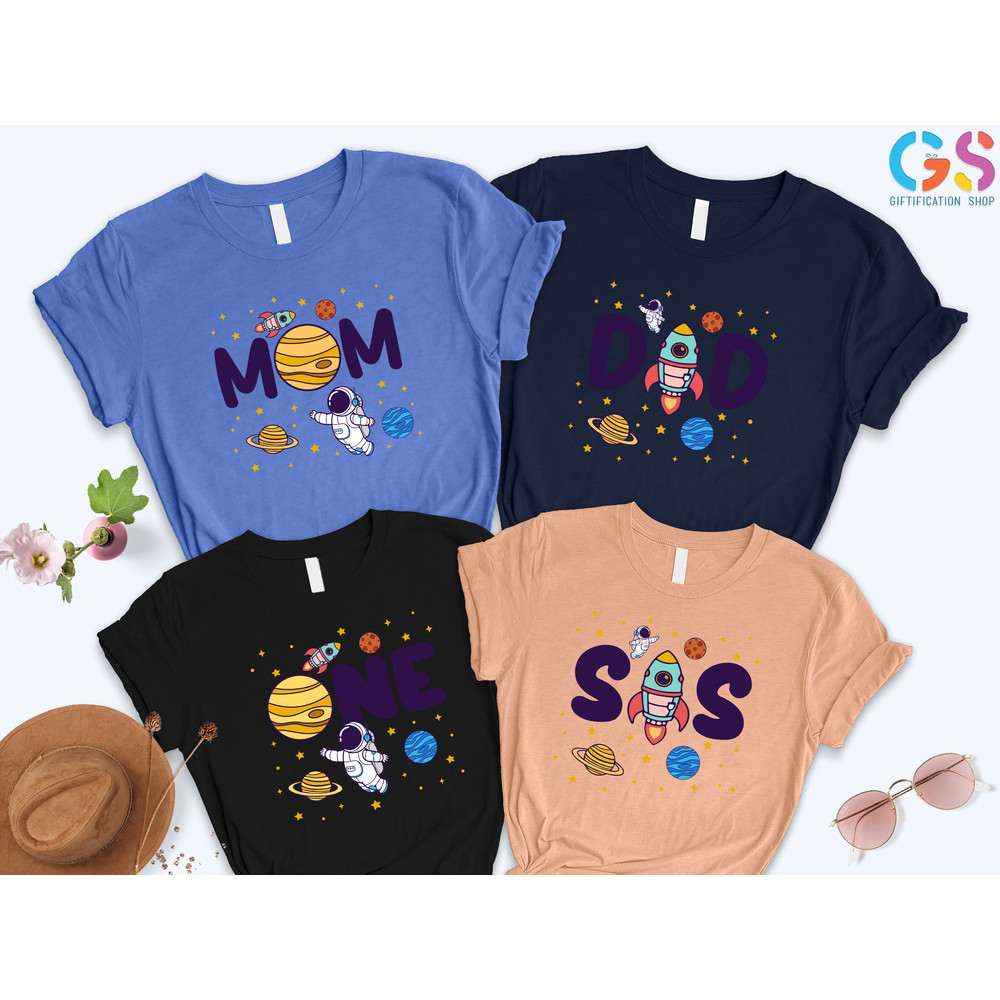 Galaxy Birthday Shirt, Astronaut Birthday Party Shirt, Rocket Birthday Shirt, Space Birthday Party,Family Birthday Matching ,Gift For Kids - 4.jpg