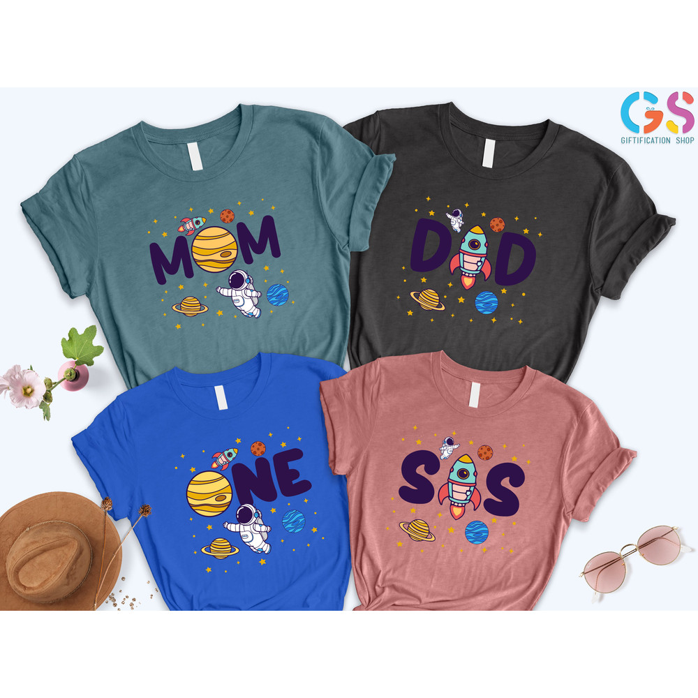 Galaxy Birthday Shirt, Astronaut Birthday Party Shirt, Rocket Birthday Shirt, Space Birthday Party,Family Birthday Matching ,Gift For Kids - 5.jpg