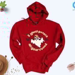 i ghost people all year round sweatshirt, retro ghost sweatshirt, cute ghost sweatshirt, halloween ghost, retro hallowee