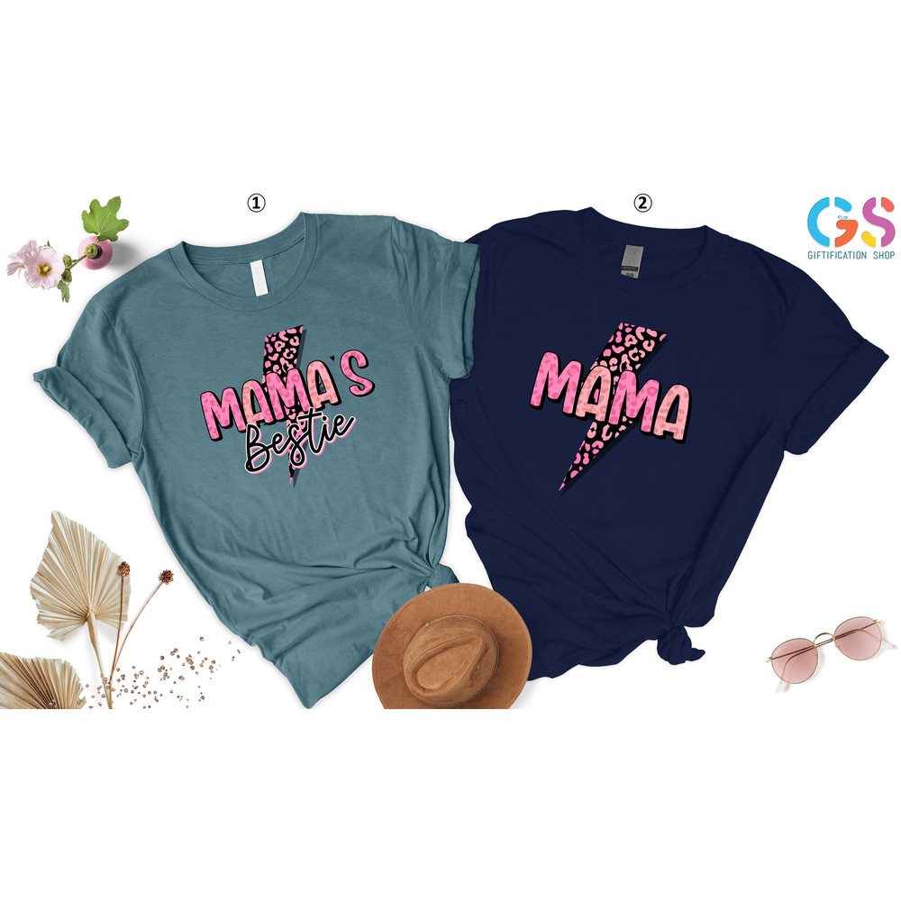 Mama Mamas Bestie Shirt,Mama Mini Shirt, Mama And Girl Shirt, Mom And Daughters, Mom And Girl Matching Shirt, Mom Daughter Squad - 7.jpg