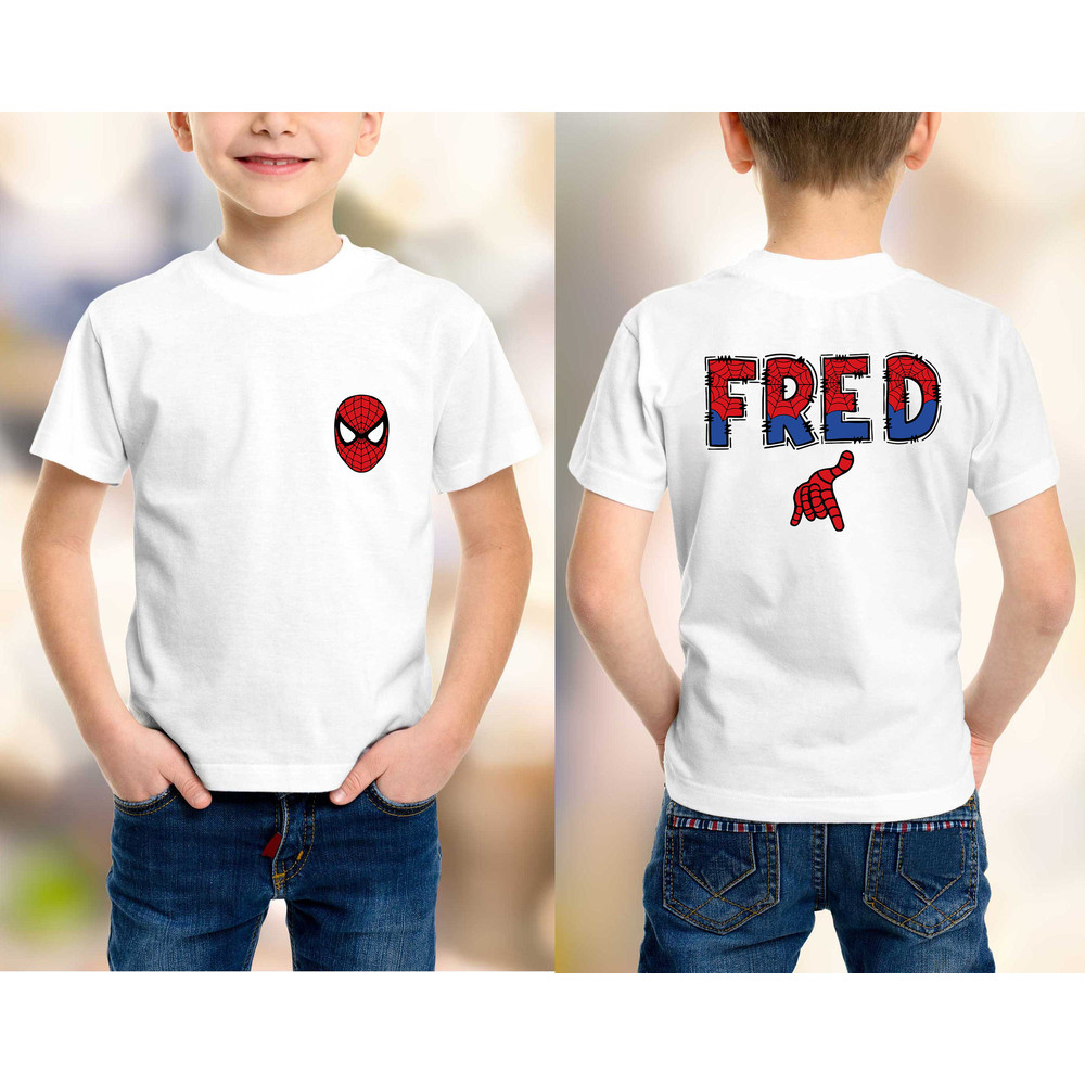 Personalized Kids Shirt, Super Heros Shirt, Name Shirt For Kids, Customized Shirt For Kids, Marvels Shirt, Avengers Shirt, Gift For Boys - 1.jpg