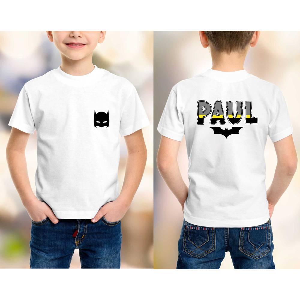 Personalized Kids Shirt, Super Heros Shirt, Name Shirt For Kids, Customized Shirt For Kids, Marvels Shirt, Avengers Shirt, Gift For Boys - 2.jpg