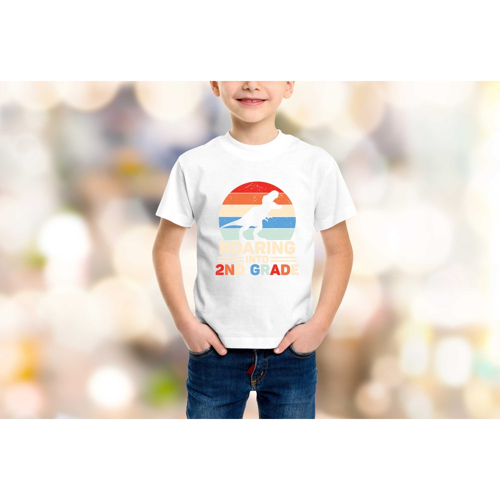Roaring Into 1st Grade Shirt, 2nd Grade Shirt, 3rd Grade Shirt, 4th Grade Shirt, 5th Garde Shirt, Back To School Shirt - 4.jpg