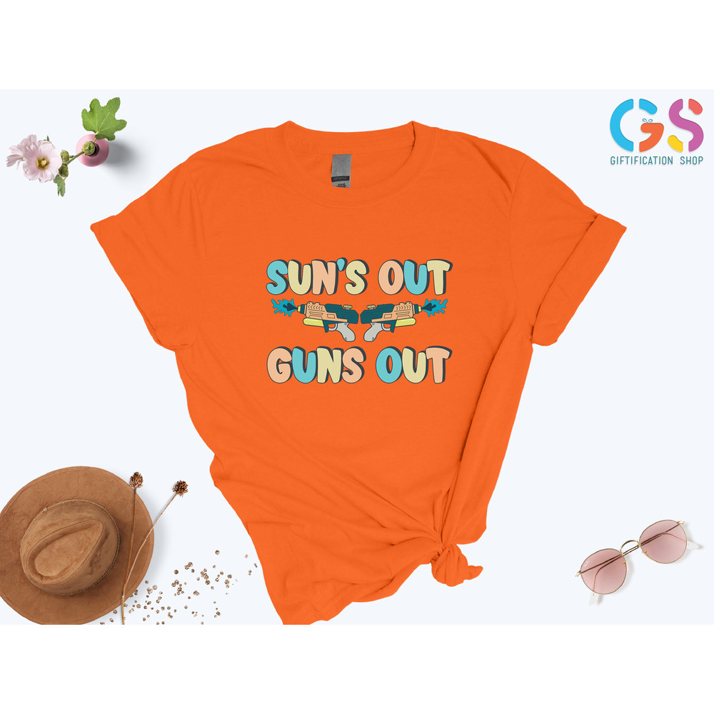 Suns Out Guns Out Shirt, Kids Summer Shirt, Summer Boy Shirt, Toddler Shirt, Kids Beach Shirt, Summer Baby Shirt, Toddler Summer Tee - 5.jpg
