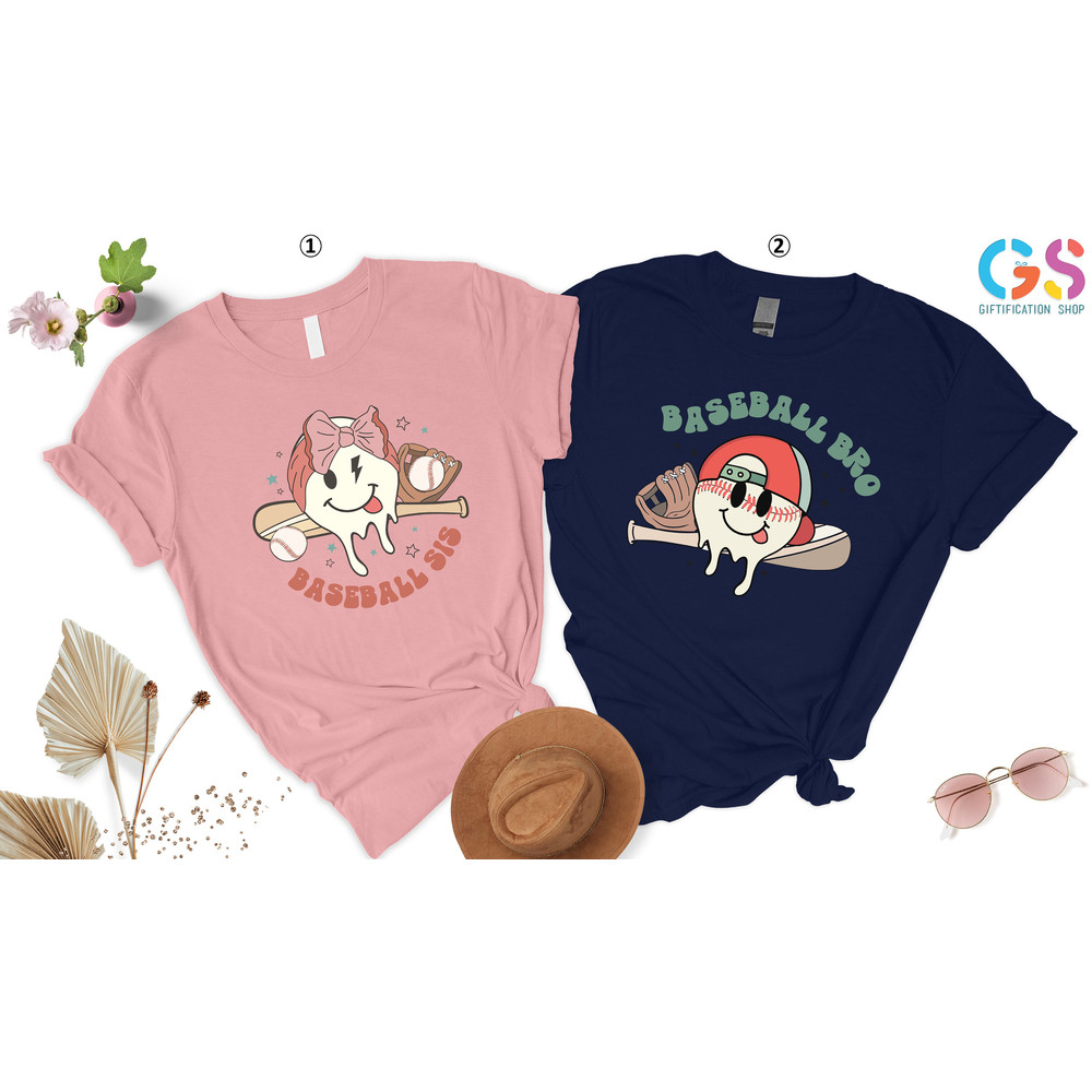Baseball Little Brother Shirt, Baseball Little Sister Shirt, Baseball Brother's Biggest Fan, Baseball Shirt,Gift For Sister,Gift For Brother - 2.jpg