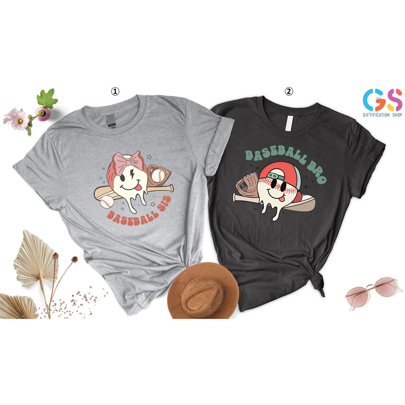 Baseball Little Brother Shirt, Baseball Little Sister Shirt, Baseball Brother's Biggest Fan, Baseball Shirt,Gift For Sister,Gift For Brother - 5.jpg