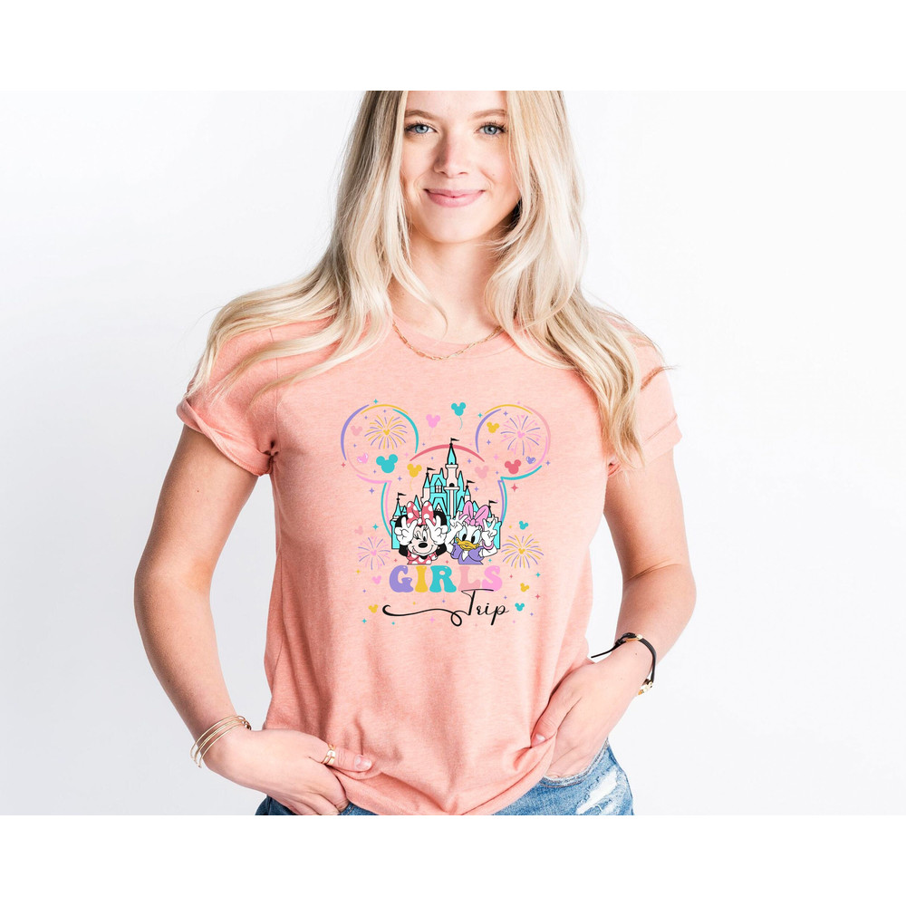 Girls Trip Shirts, Disneyland Girls Trip T-shirt,Disney Shirt,Girls Birthday Party, Minnie Shirt,Disneyworld Girls Outfits, Gift For Her - 1.jpg