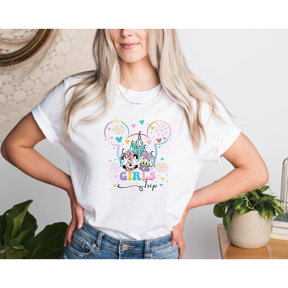 Girls Trip Shirts, Disneyland Girls Trip T-shirt,Disney Shirt,Girls Birthday Party, Minnie Shirt,Disneyworld Girls Outfits, Gift For Her - 2.jpg