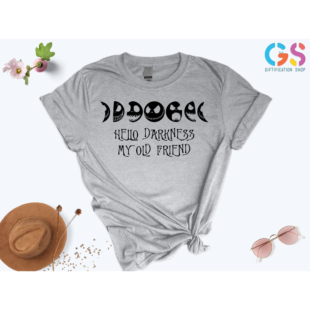 Hello Darkness My Old Friend Shirt, Trick Or Treat Shirt, Spooky Season Shirt, Halloween Shirt For Men, Halloween Gifts For Him,Spooky Vibes - 2.jpg