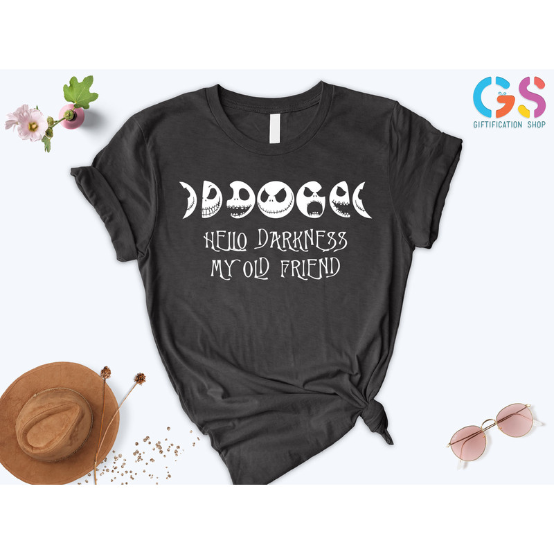 Hello Darkness My Old Friend Shirt, Trick Or Treat Shirt, Spooky Season Shirt, Halloween Shirt For Men, Halloween Gifts For Him,Spooky Vibes - 3.jpg