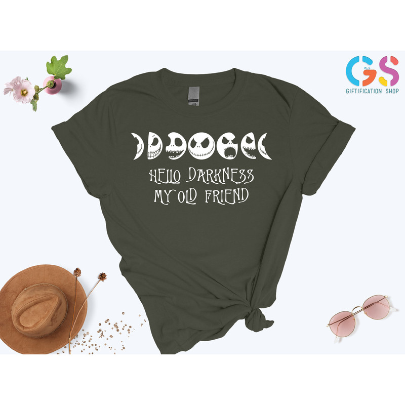 Hello Darkness My Old Friend Shirt, Trick Or Treat Shirt, Spooky Season Shirt, Halloween Shirt For Men, Halloween Gifts For Him,Spooky Vibes - 4.jpg