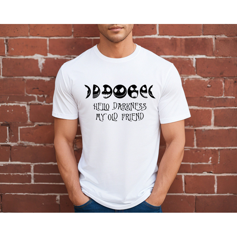 Hello Darkness My Old Friend Shirt, Trick Or Treat Shirt, Spooky Season Shirt, Halloween Shirt For Men, Halloween Gifts For Him,Spooky Vibes - 5.jpg