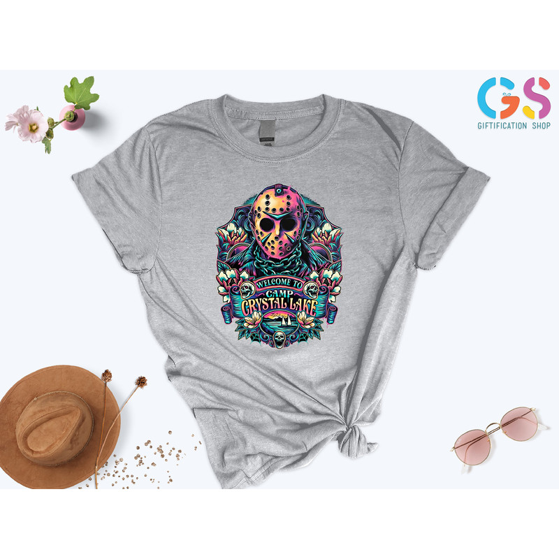 Horror Halloween Shirt, Horror Movie Shirt, Jason Voorhees Mask Shirt, Friday The 13th T-Shirt, Jason Voorhees Shirt, Horror Lover Gift - 4.jpg