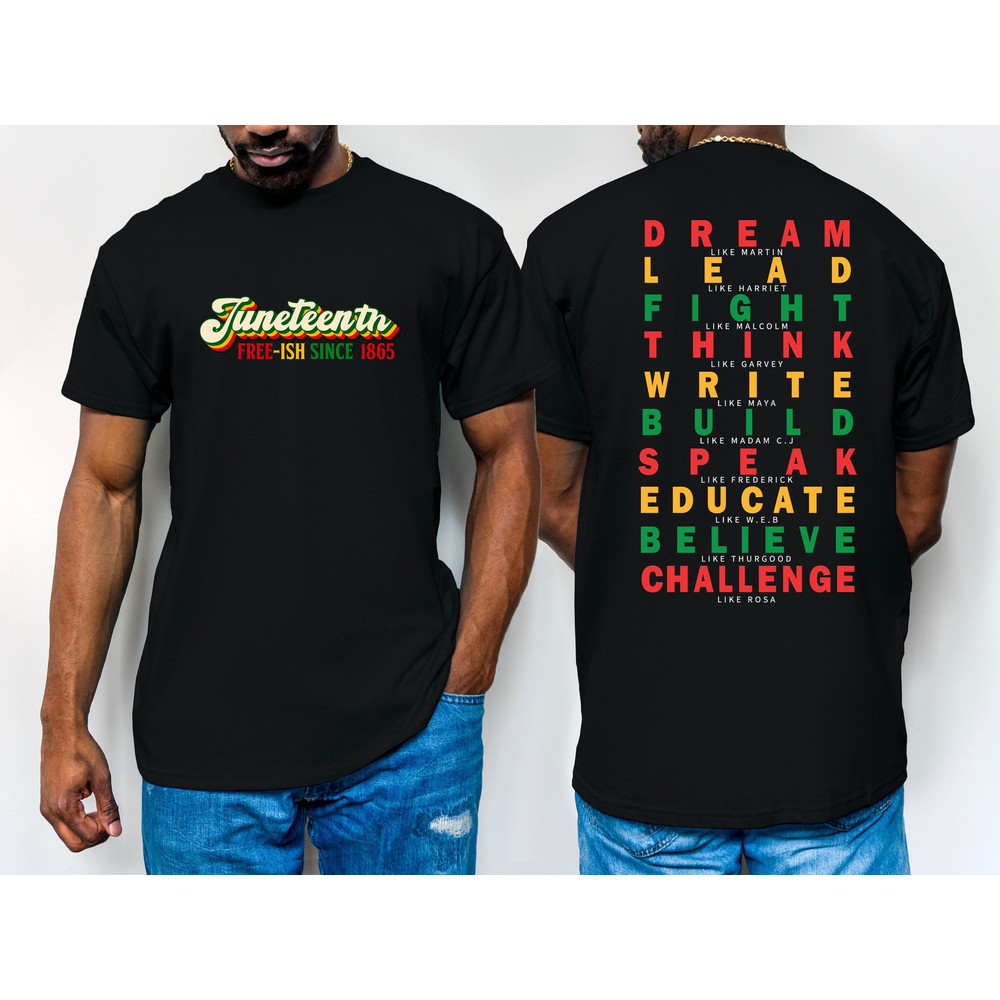 Juneteenth Shirt For Men , Freeish Shirt, Black History Shirt, Black Lives Matter Shirt, Civil Rights, Melanin Shirts, Black Af shirt - 1.jpg