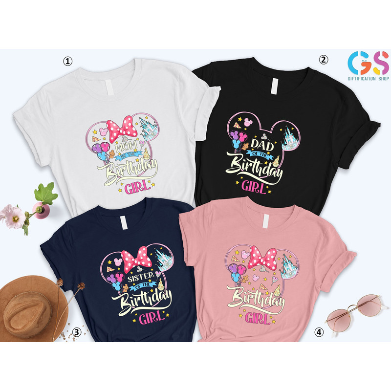 Minnie Birthday Girl Shirt, Disneyland Birthday Girl Shirt, Disneyworld birthday Shirt Family, Minnie Party Favors, Birthday Girl Gifts - 4.jpg