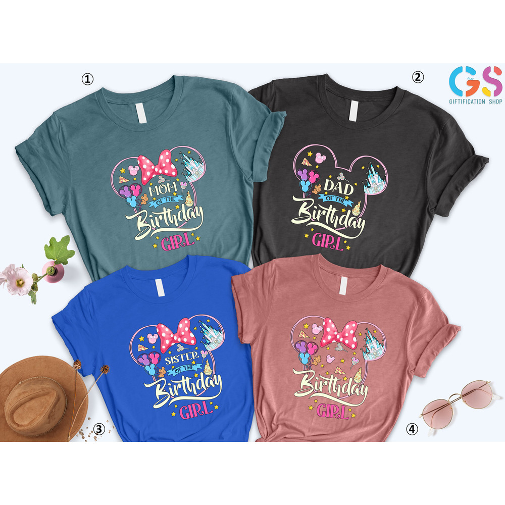 Minnie Birthday Girl Shirt, Disneyland Birthday Girl Shirt, Disneyworld birthday Shirt Family, Minnie Party Favors, Birthday Girl Gifts - 7.jpg